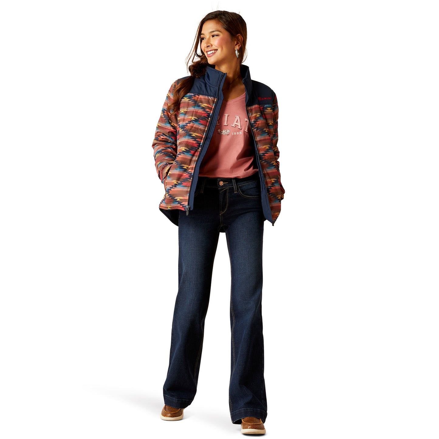 Ariat Ladies R.E.A.L. Crius Insulated Concealed Carry Mirage Print Jacket 10046682