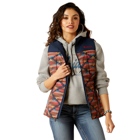 Ariat Ladies R.E.A.L. Crius Concealed Carry Mirage Print Insulated Vest 10046684
