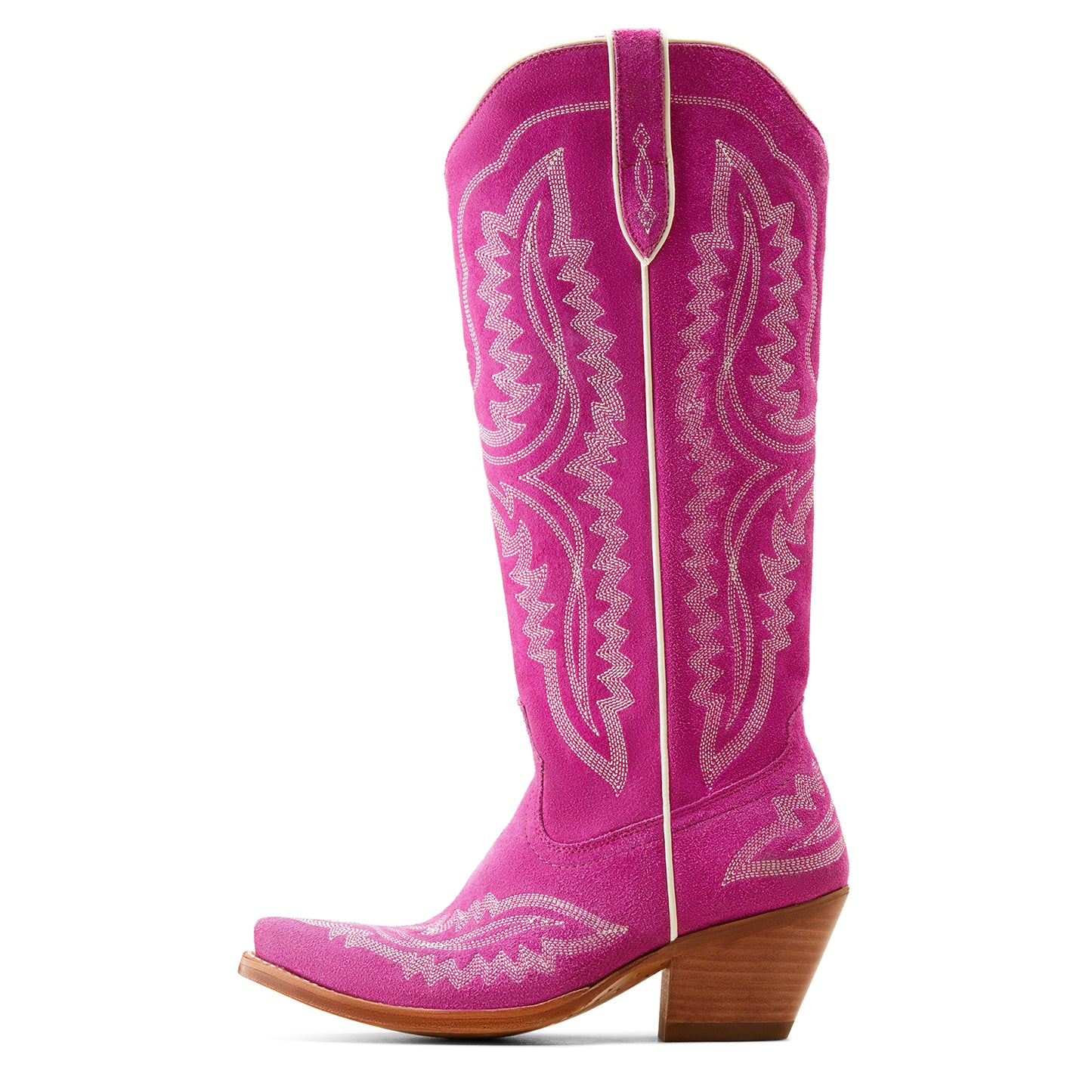 Ariat Ladies Casanova Haute Pink Suede Western Boots 10046859 – Wild ...
