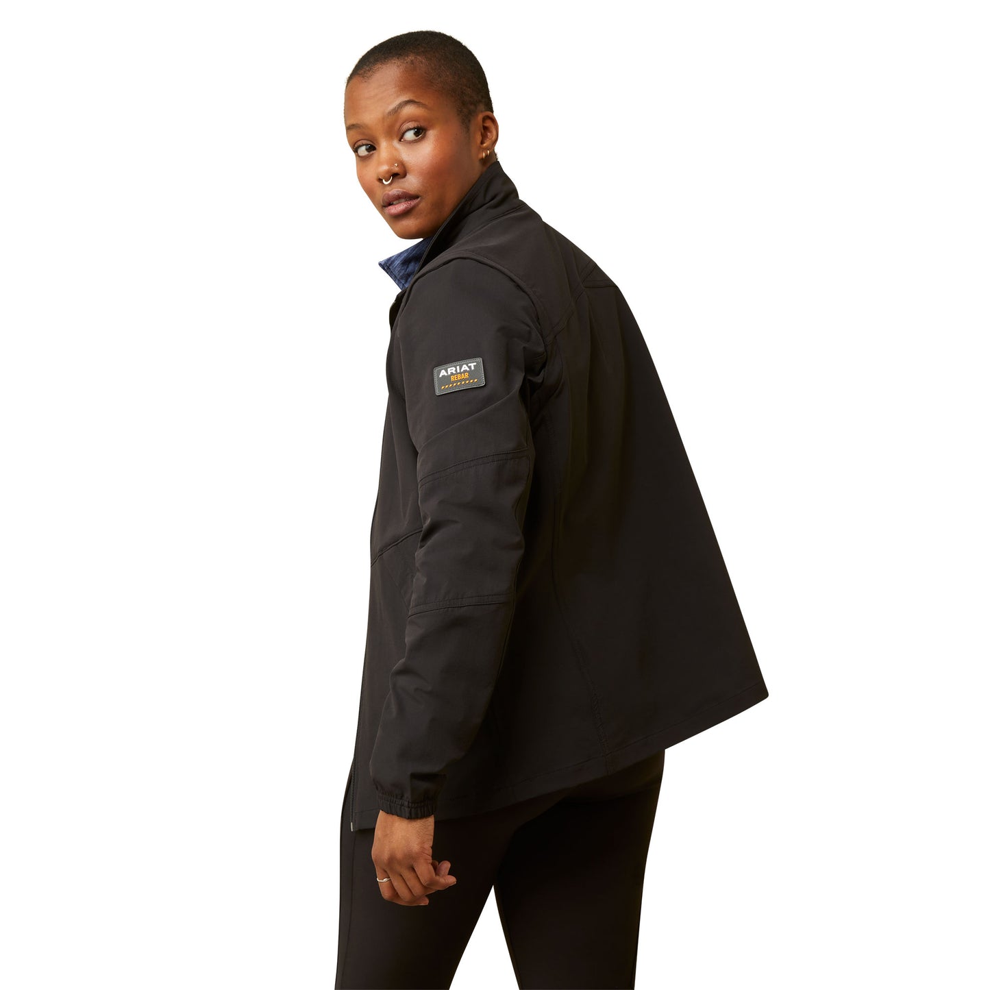 Ariat Ladies Rebar Weatherproof Convertible Black Jacket 10046034