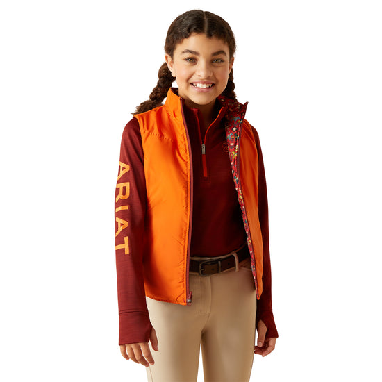 Ariat Youth Girl's Bella Reversible Insulated Dala Horse Vest 10046111