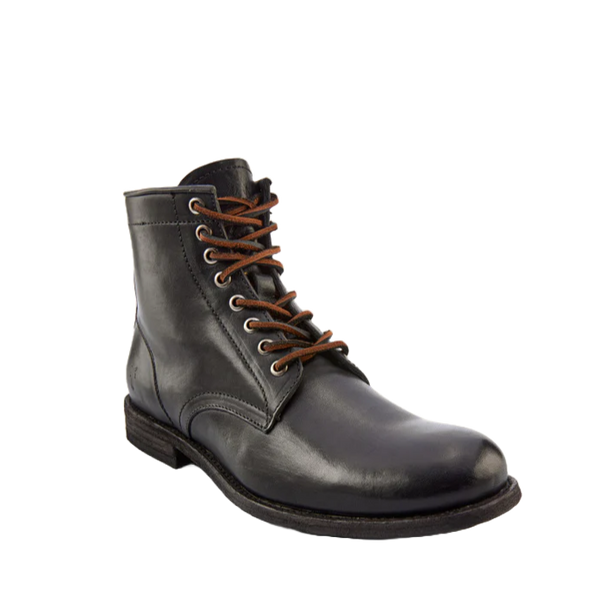 Frye tyler lace up womens black shop