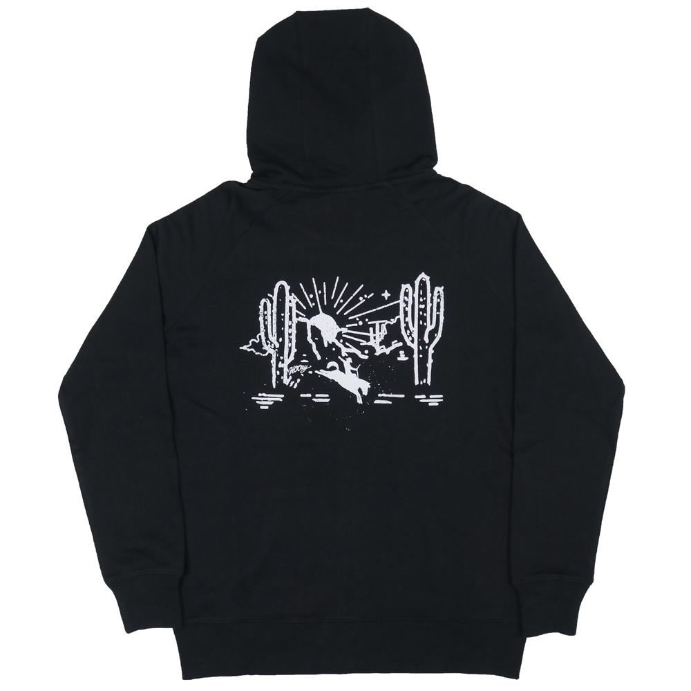 Hooey Ladies Sedona Black Full Zip Hoodie Sweatshirt HH1166BK