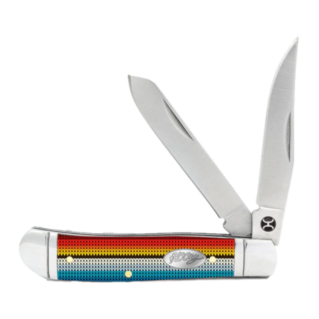 Hooey Tijuana Multicolor Trapper Large Pocket Knife HK123
