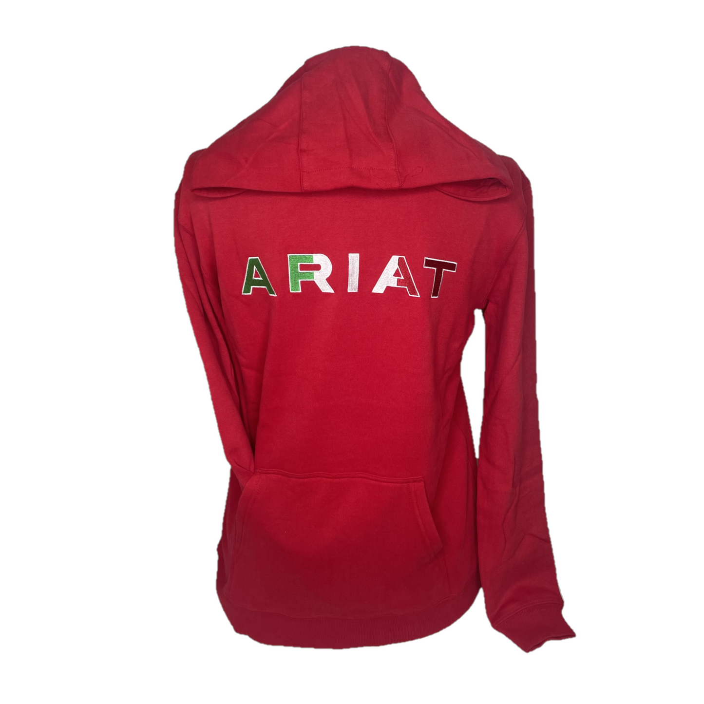Ariat® Youth Boy's Mexico Flag Logo Graphic Red Hoodie 10043121