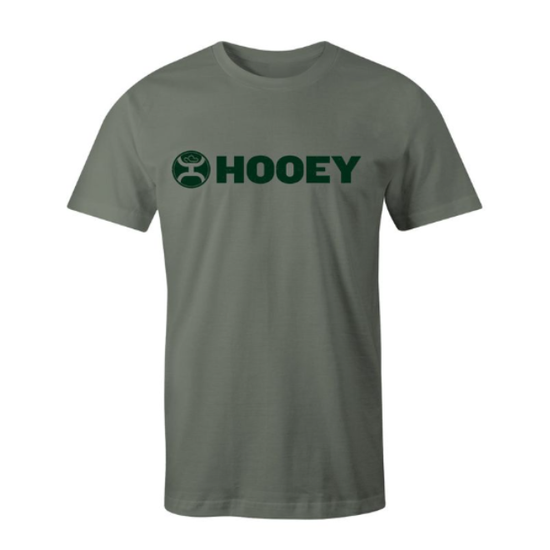 Hooey Men's "Lock Up" Graphic Agave Green T-Shirt HT1407GR