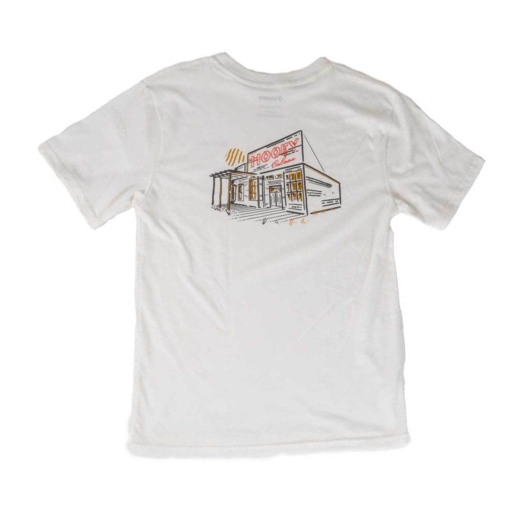 Hooey® Men's Saloon Short Sleeve Cream T-Shirt HT1543CR