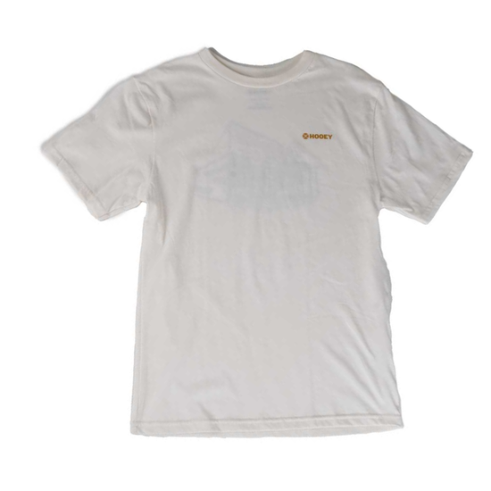 Hooey® Men's Saloon Short Sleeve Cream T-Shirt HT1543CR