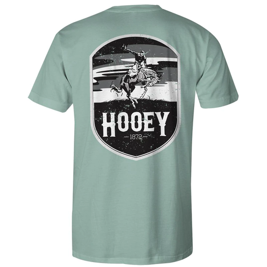 Hooey® Men's Cheyenne Turquoise Short Sleeve T-Shirt HT1548TQ