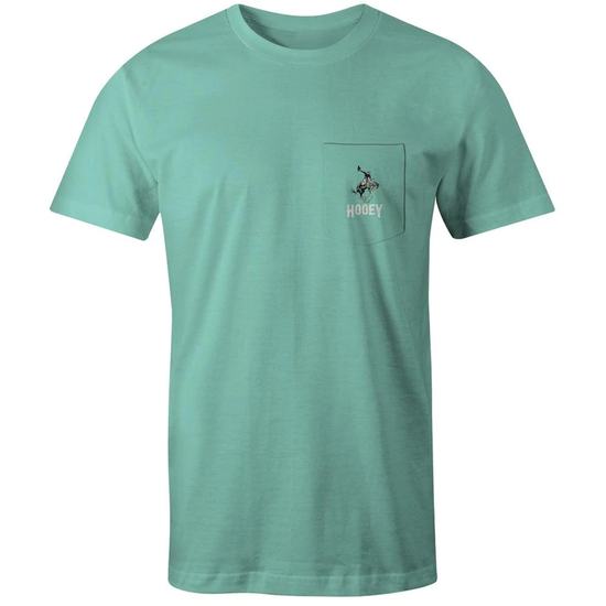 Hooey® Men's Cheyenne Turquoise Short Sleeve T-Shirt HT1548TQ