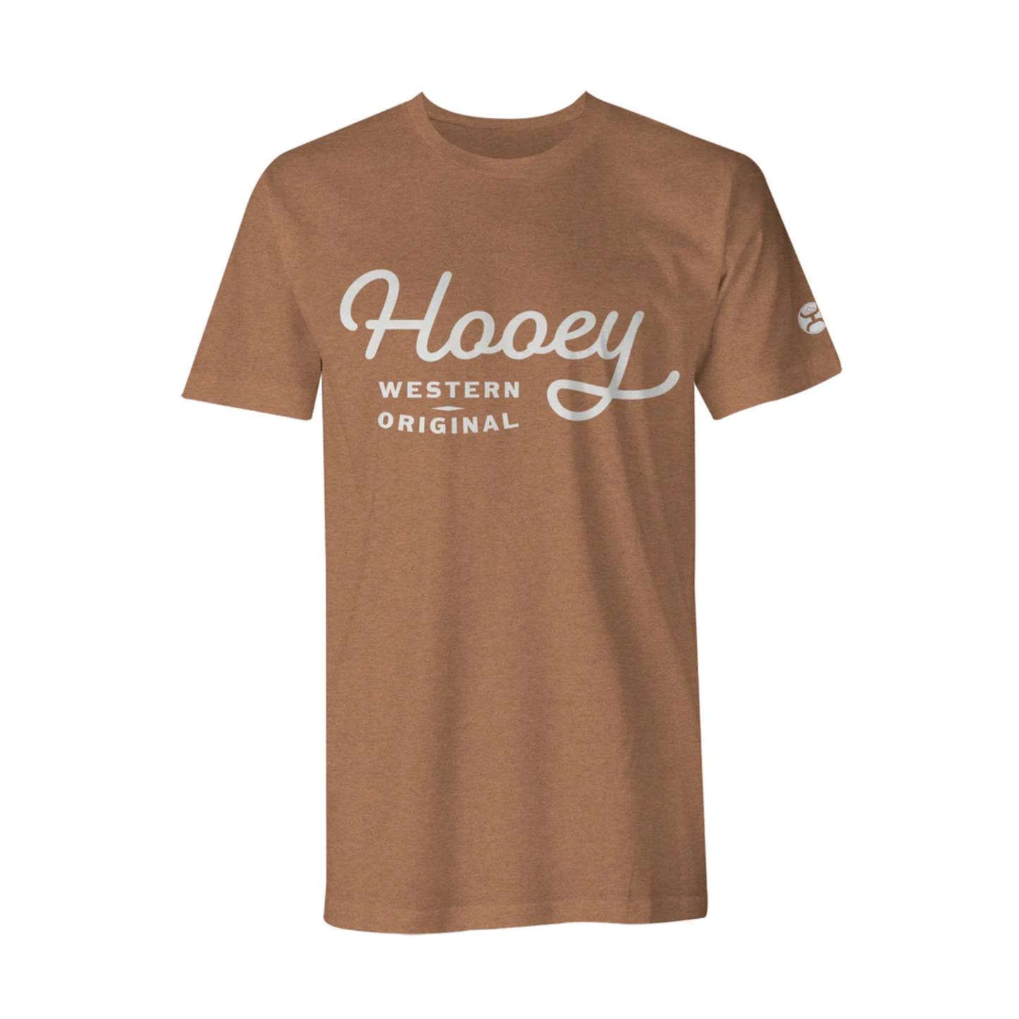 Hooey Men's OG Logo Graphic Sienna T-Shirt HT1566LTBR