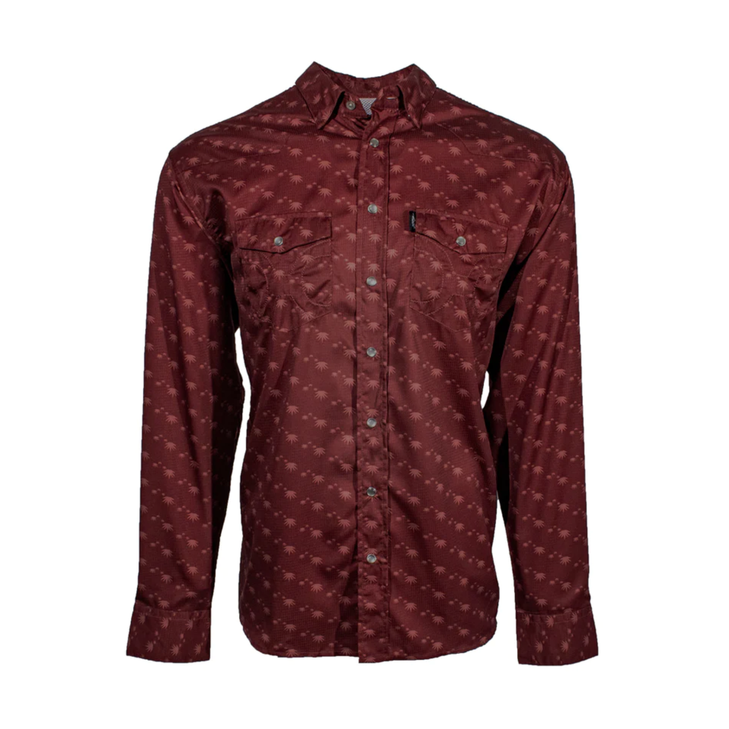 Hooey Men's SOL Red Agave Snap Button Down Shirt HT1663RD