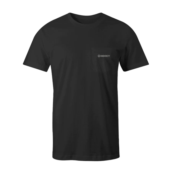 Hooey Men's Liberty Roper Graphic Black T-Shirt HT1680BK