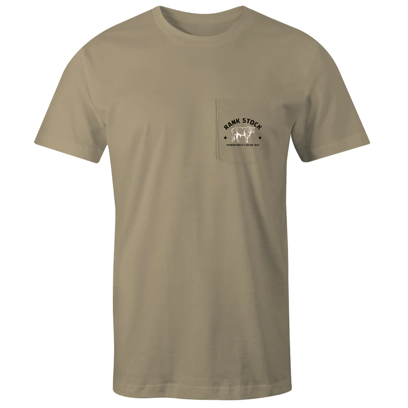 Hooey Men's Charbray Graphic Tan T-Shirt  HT1684TN