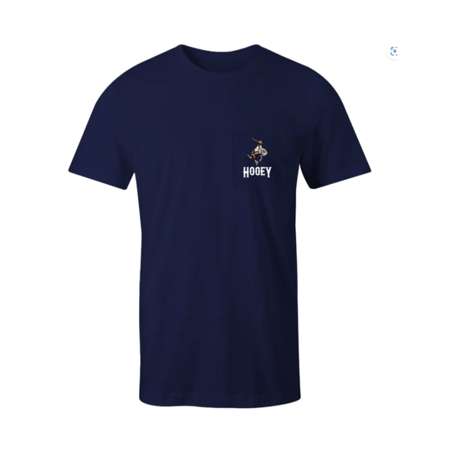 Hooey Youth Boy's "CHEYENNE" Graphic logo Navy Heather T-Shirt HT1688NV-Y