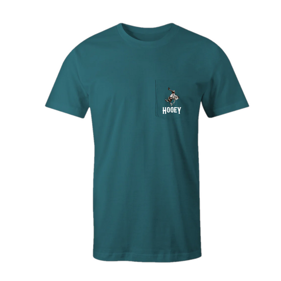 Hooey Men's Cheyenne Graphic Teal T-Shirt HT1688TL