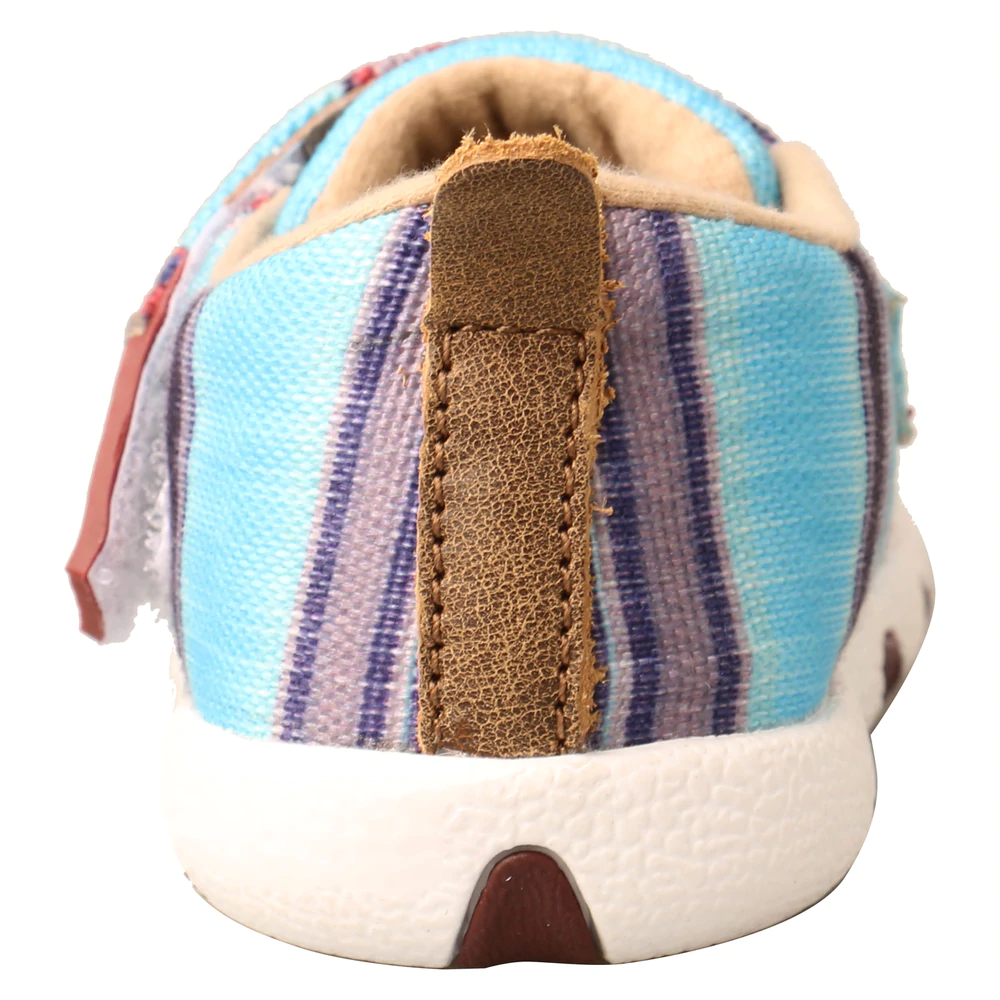 Twisted X® Infant's Hooey Driving Moc Blue Multi-Color Shoes IHYC003