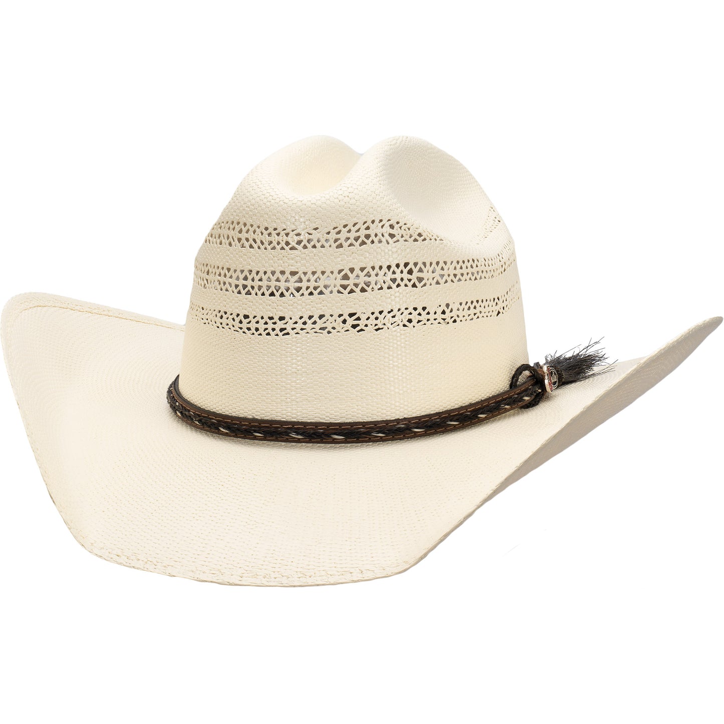 Justin Men's 20X Roughstock Bangra Straw Cowboy Hat JS1056ROST