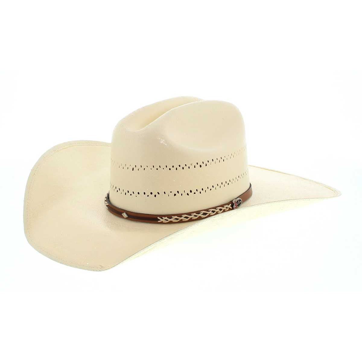Justin Hank 20X Ivory Straw Cowboy Hat JS1556HANK