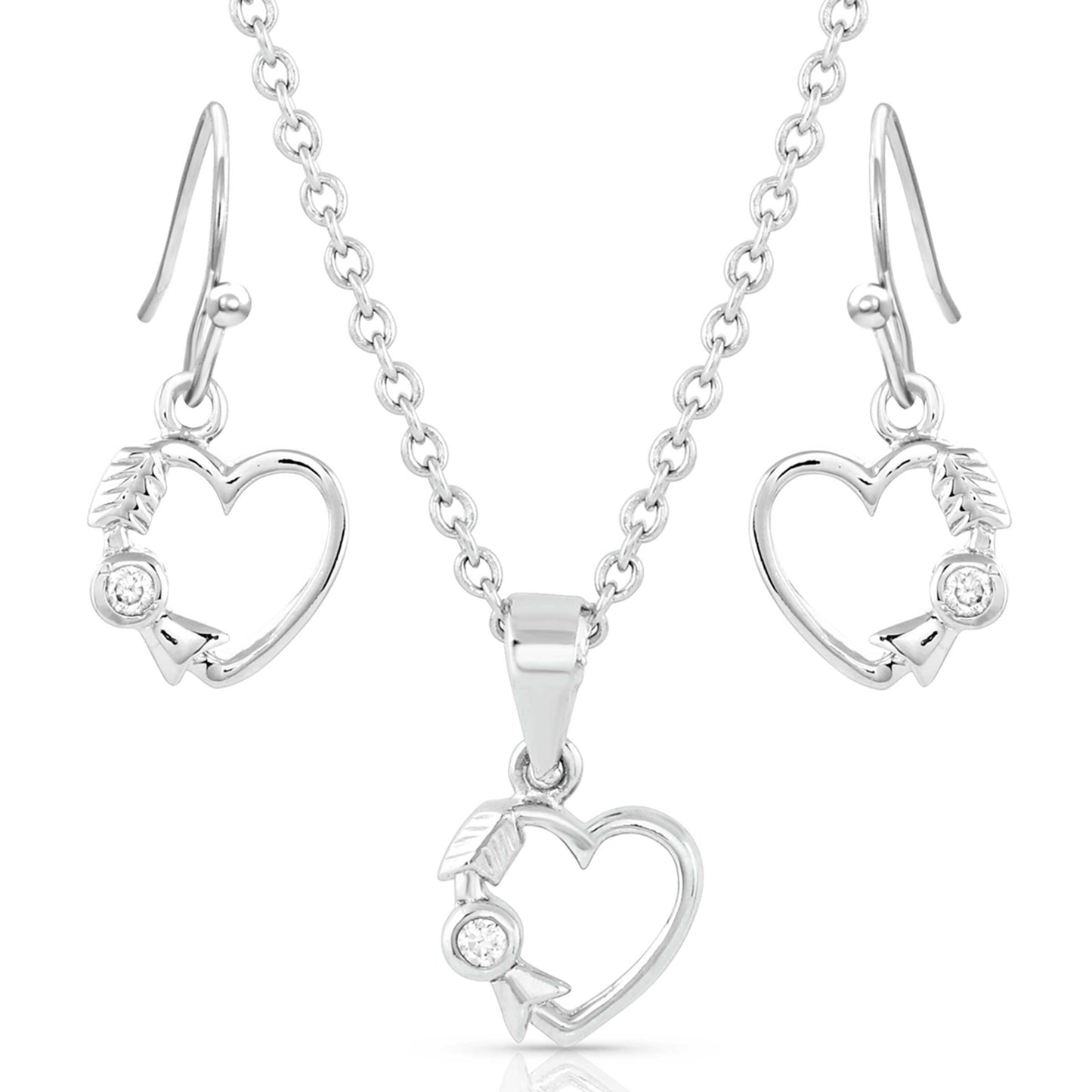 Montana Silversmiths® Heart Of Ice Jewelry Set JS5113