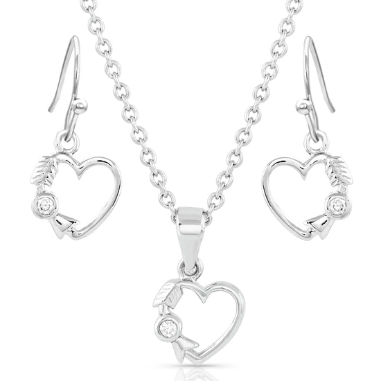 Montana Silversmiths® Heart Of Ice Jewelry Set JS5113