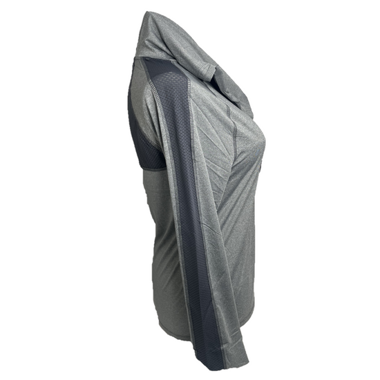 Kimes Ranch® Ladies Kunoichi Charcoal Heather Pullover Hoodie KUNO-GR