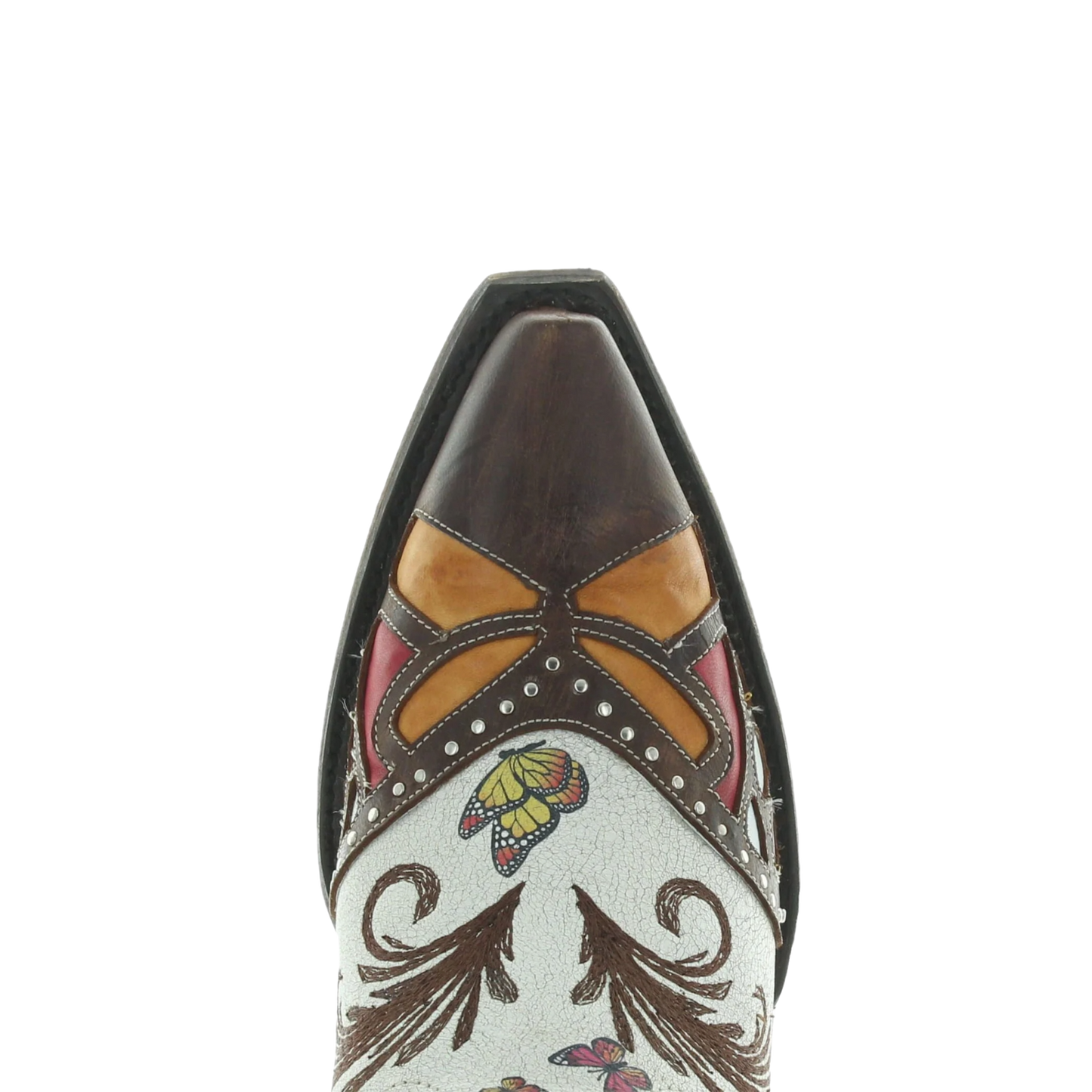 Old Gringo Ladies Catarina Taupe Western Boots L3779 1 7 White