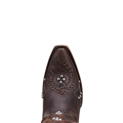 brown dress boots ladies Women's Cossette Cognac Boot by Lane LB0469A