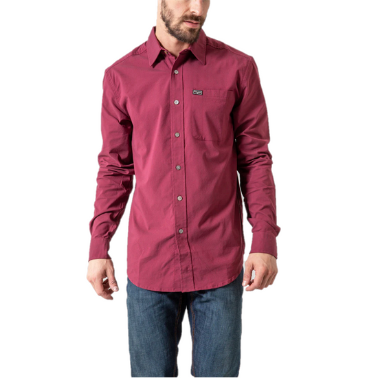 Load image into Gallery viewer, Kimes Ranch® Men&amp;#39;s Linville Dark Red Button Down Dress Shirt LIN-RED2

