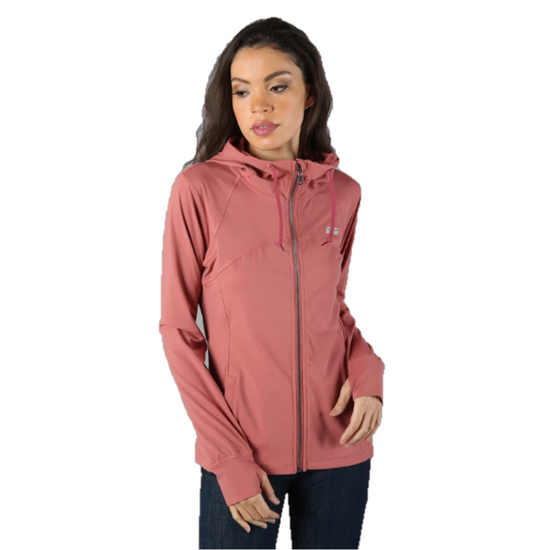 Kimes Ranch® Ladies Lovell Zip Front Rose Jacket LOVE-ROSE