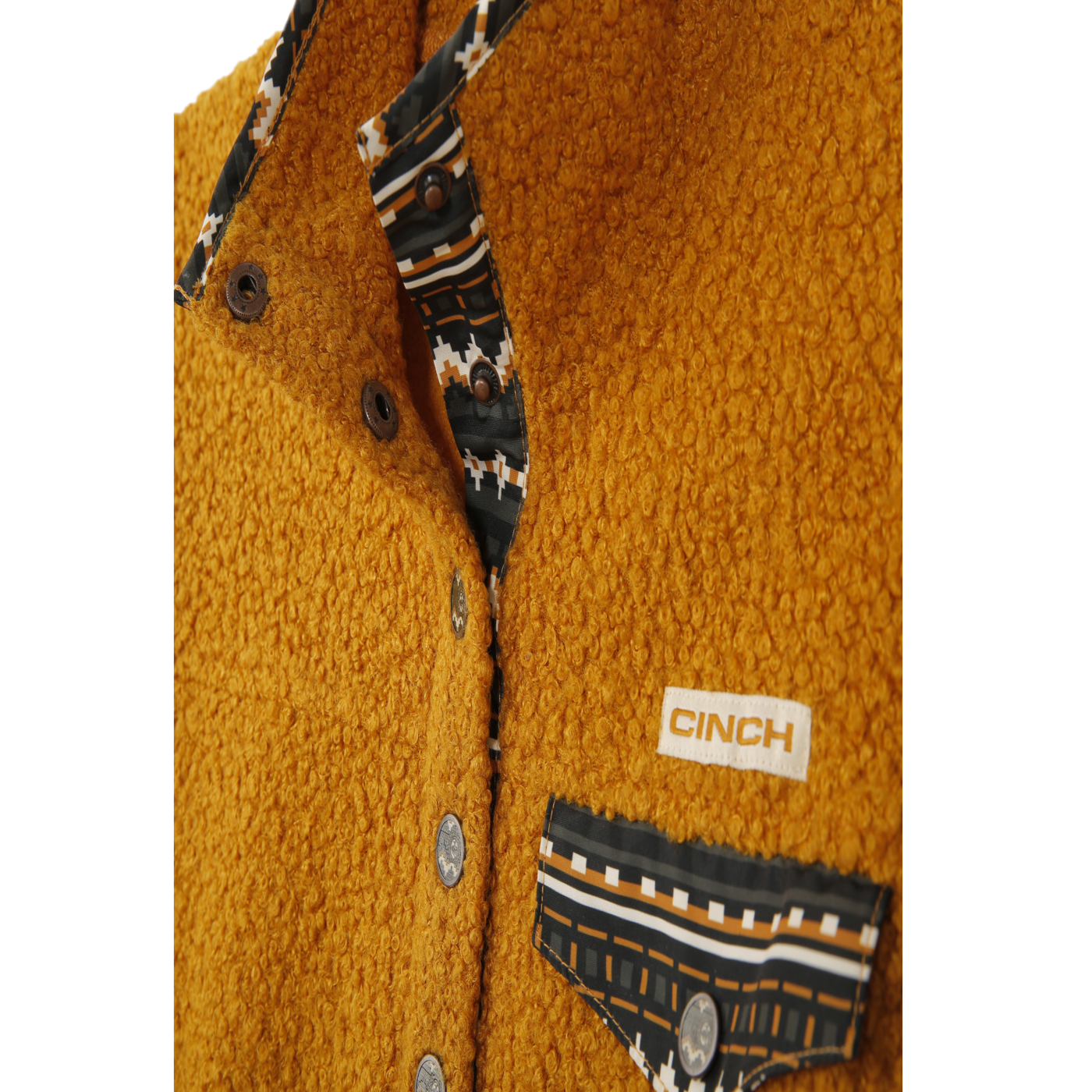Cinch® Ladies Gold Teddy Bear Fleece Pullover MAK9817001