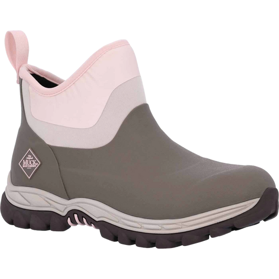 Muck Ladies Arctic Sport II Pink & Brown Ankle Boots MASAW91