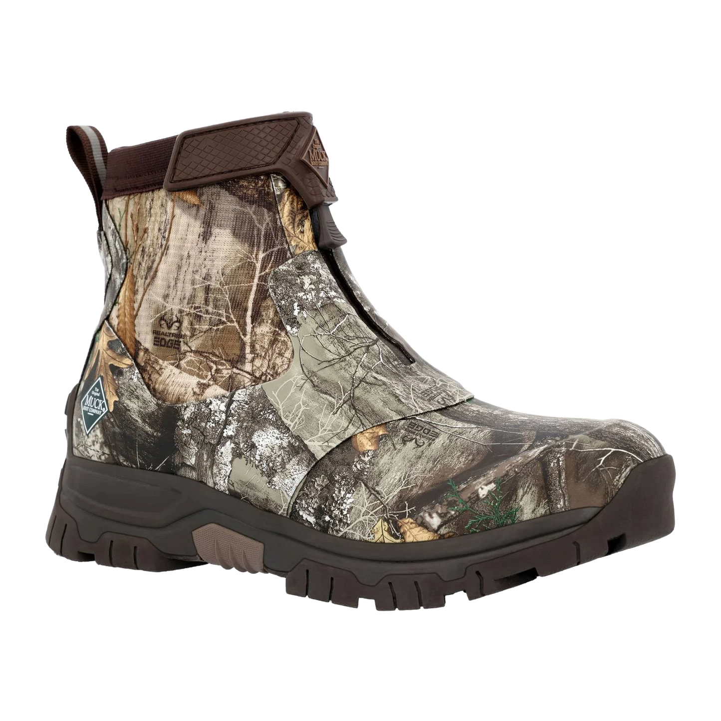 Muck Men's RealTREE Edge™ Apex Camouflage Zip Ankle Boots MAXZMEG