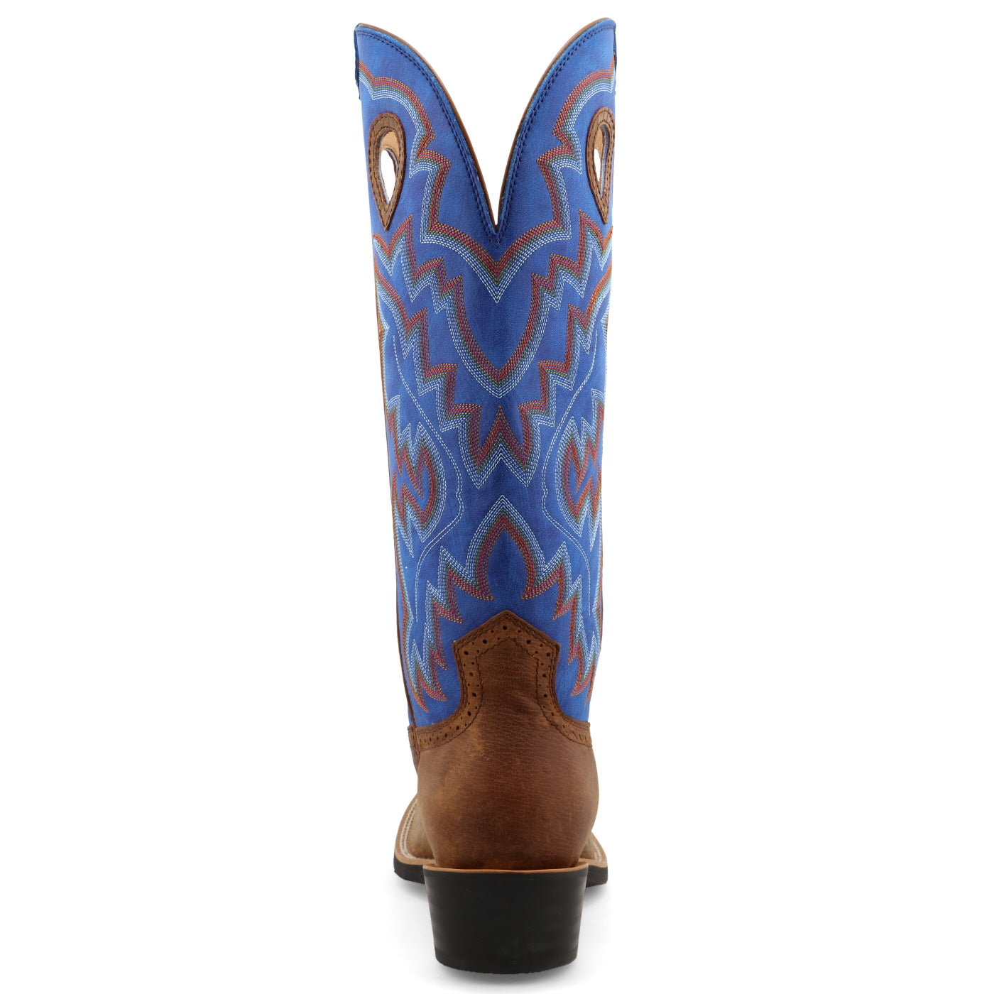 Twisted X Men's 16" Buckaroo Ginger & Blue Square Toe Boots MBK0034