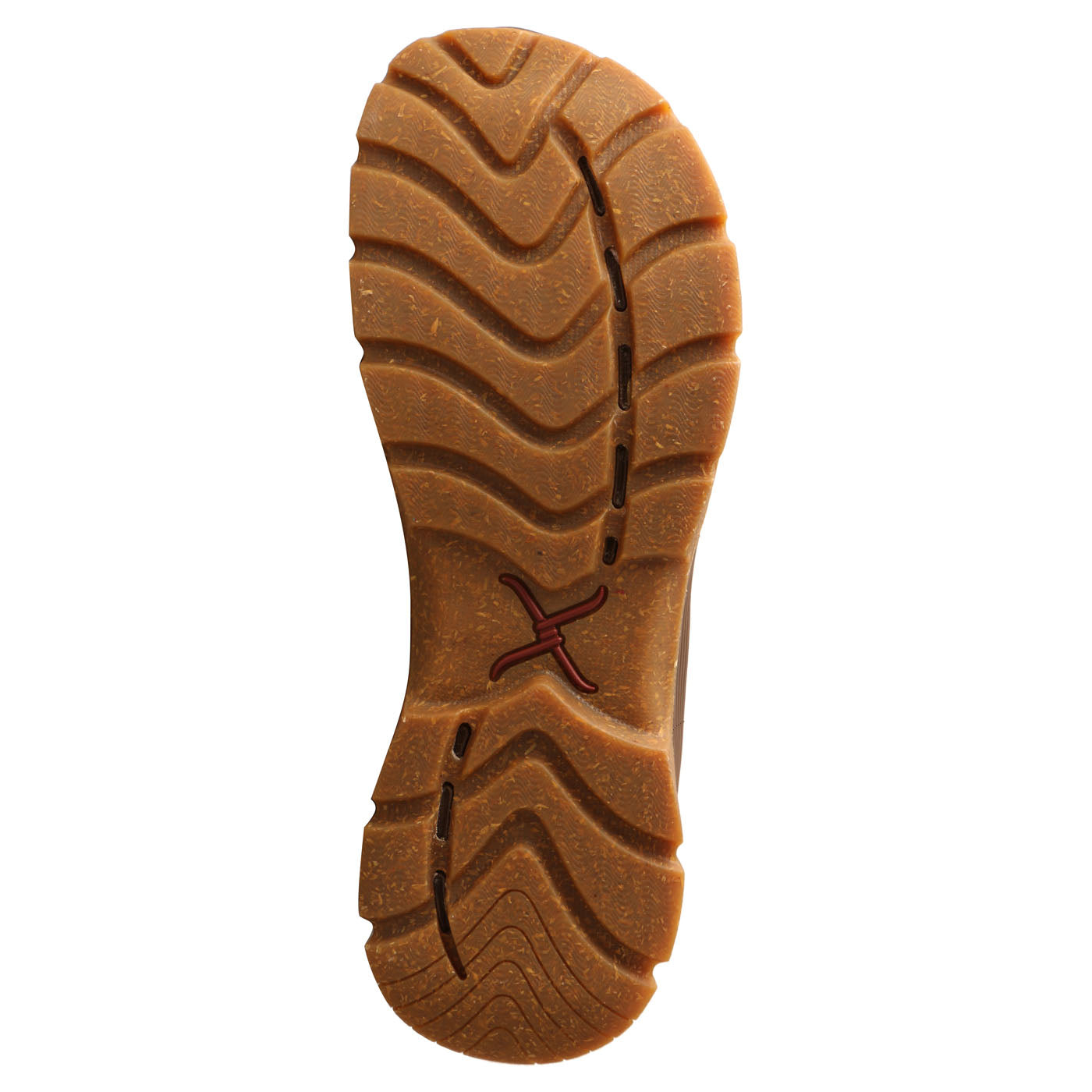 Twisted X Men's Chukka Oblique Toe Oiled Saddle Leather Shoes MFS0003