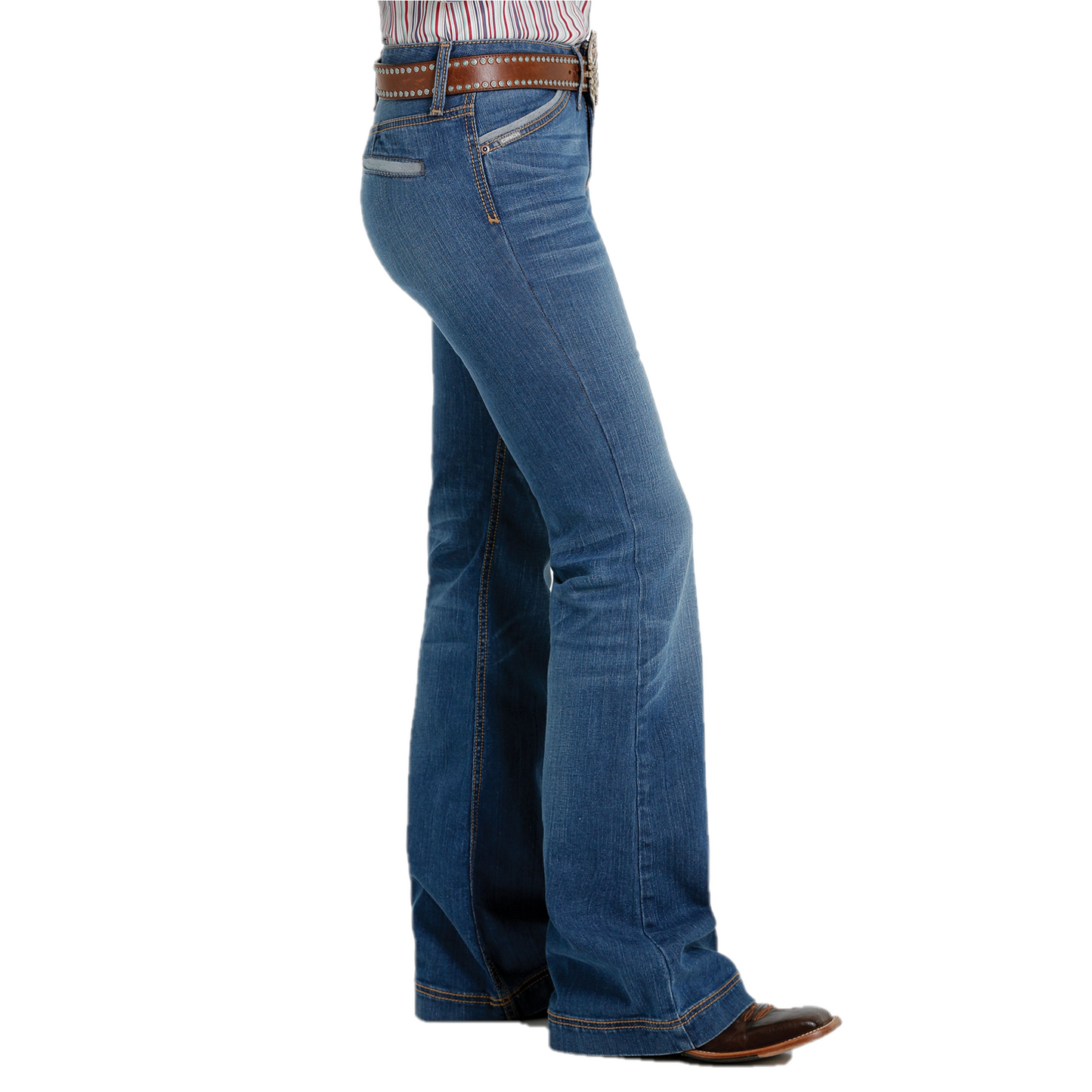 Cinch® Ladies Lynden Dark Stone Wash Trouser Jeans MJ81454082
