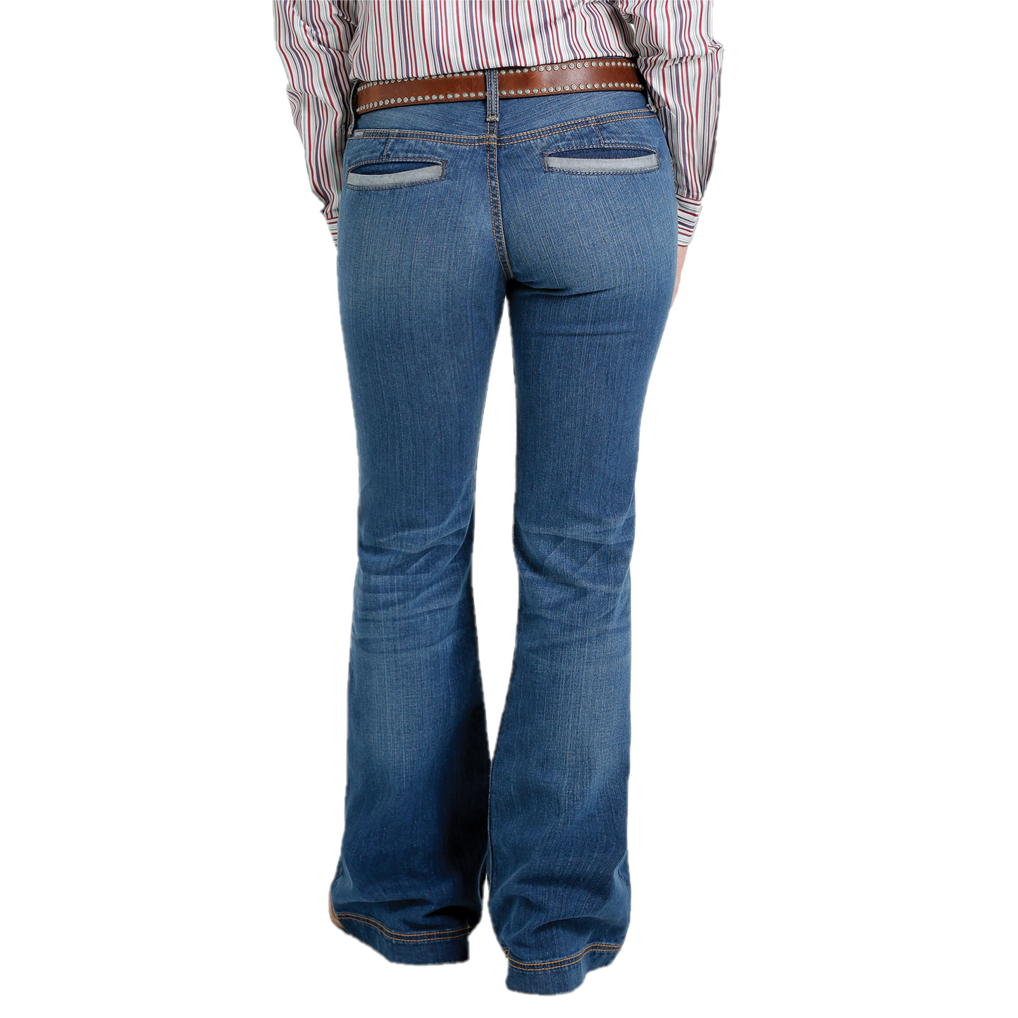 Cinch® Ladies Lynden Dark Stone Wash Trouser Jeans MJ81454082