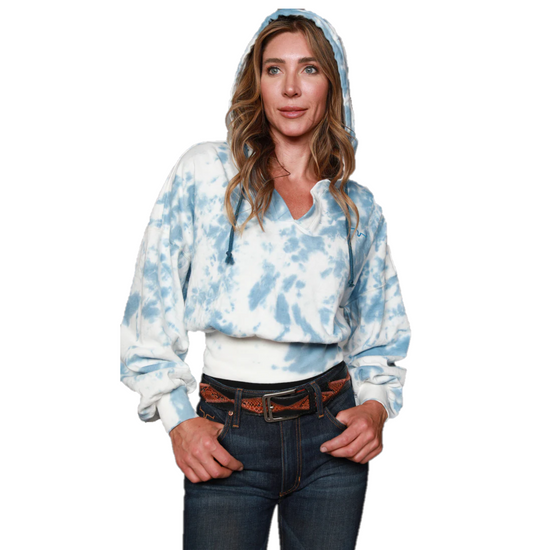 Kimes Ranch® Ladies Monterey Blue Hoodie MON-DT