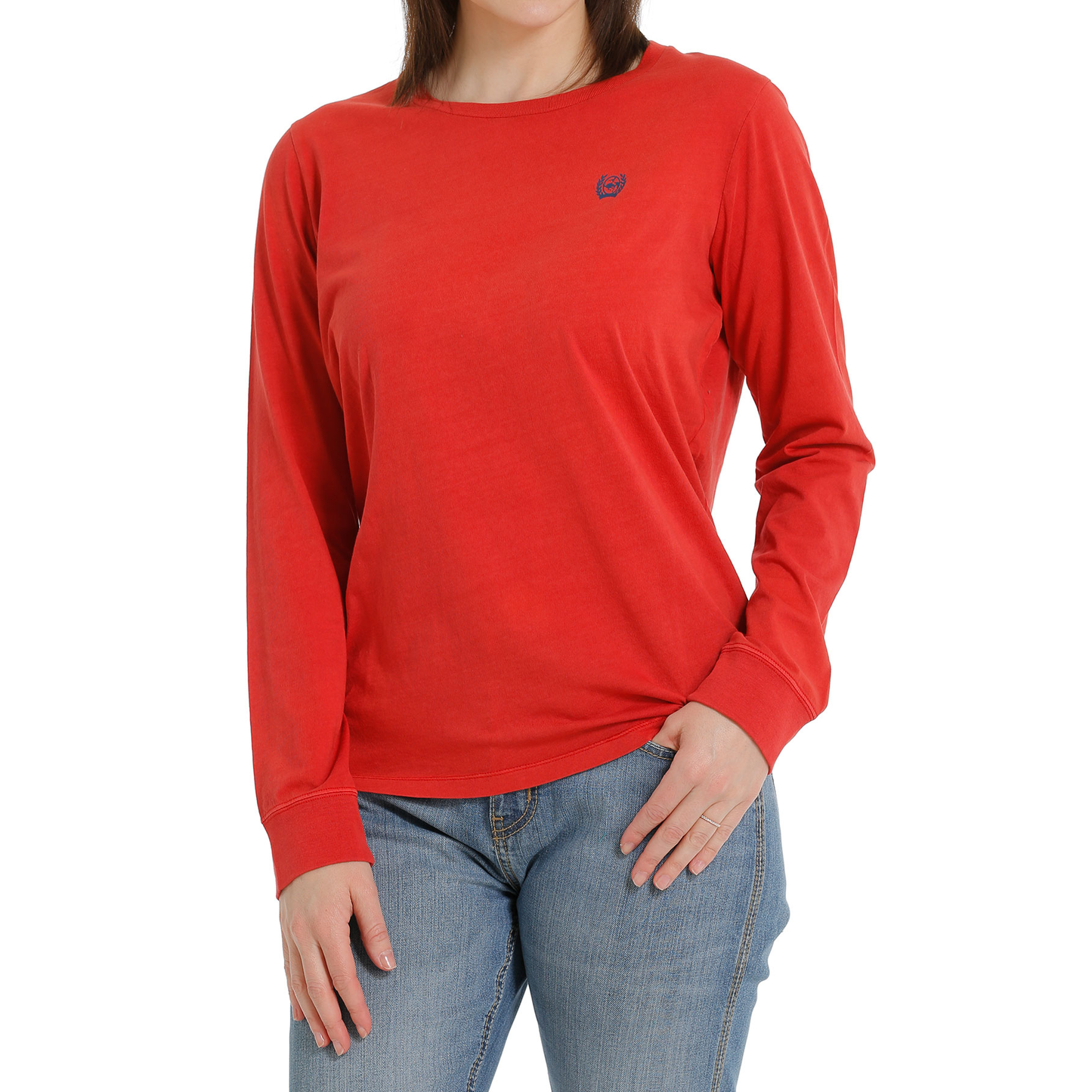 Cinch® Ladies Logo Graphic Red T-Shirt MSK7895005