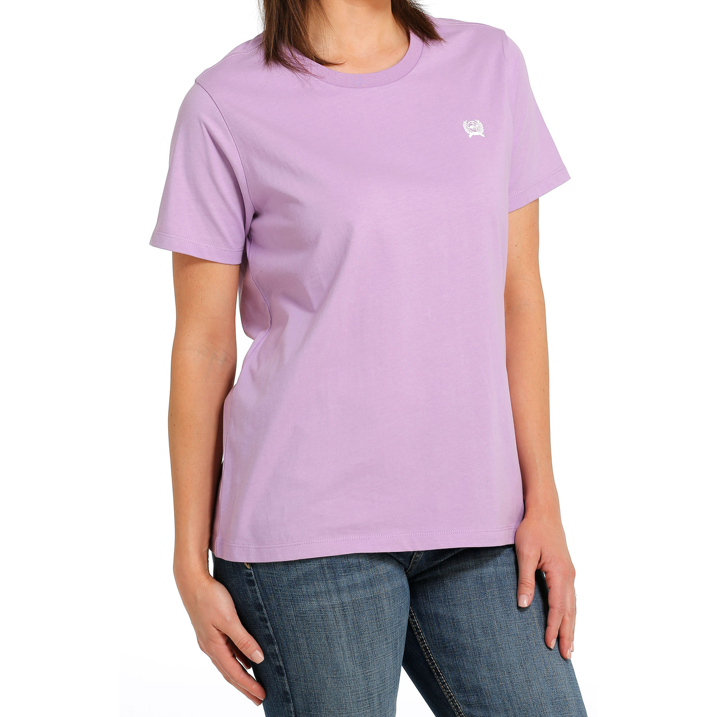 Cinch Ladies Lilac Rodeo Brand Graphic T-Shirt MSK7901003