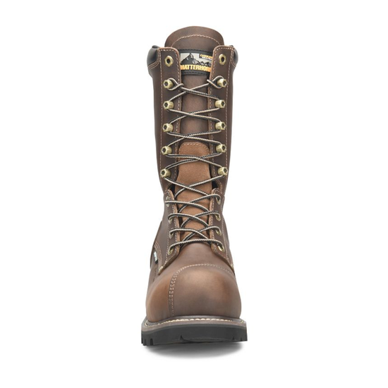 Knee high 2025 logger boots