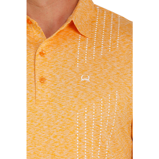 Cinch® Men's Sherbet Orange Athletic Polo Shirt MTK1835001