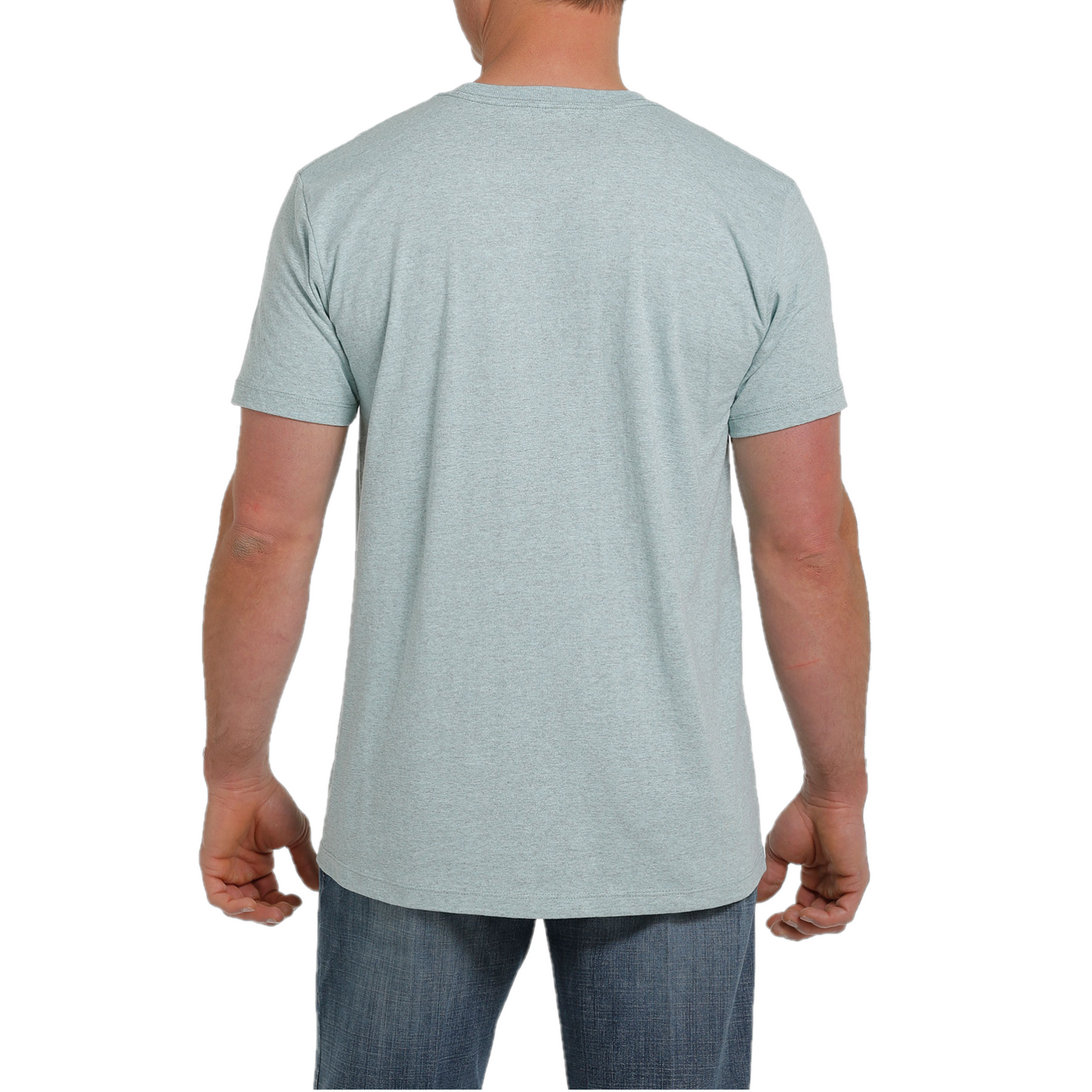 Cinch® Men's 1996 Logo Graphic Light Blue T-Shirt MTT1690481