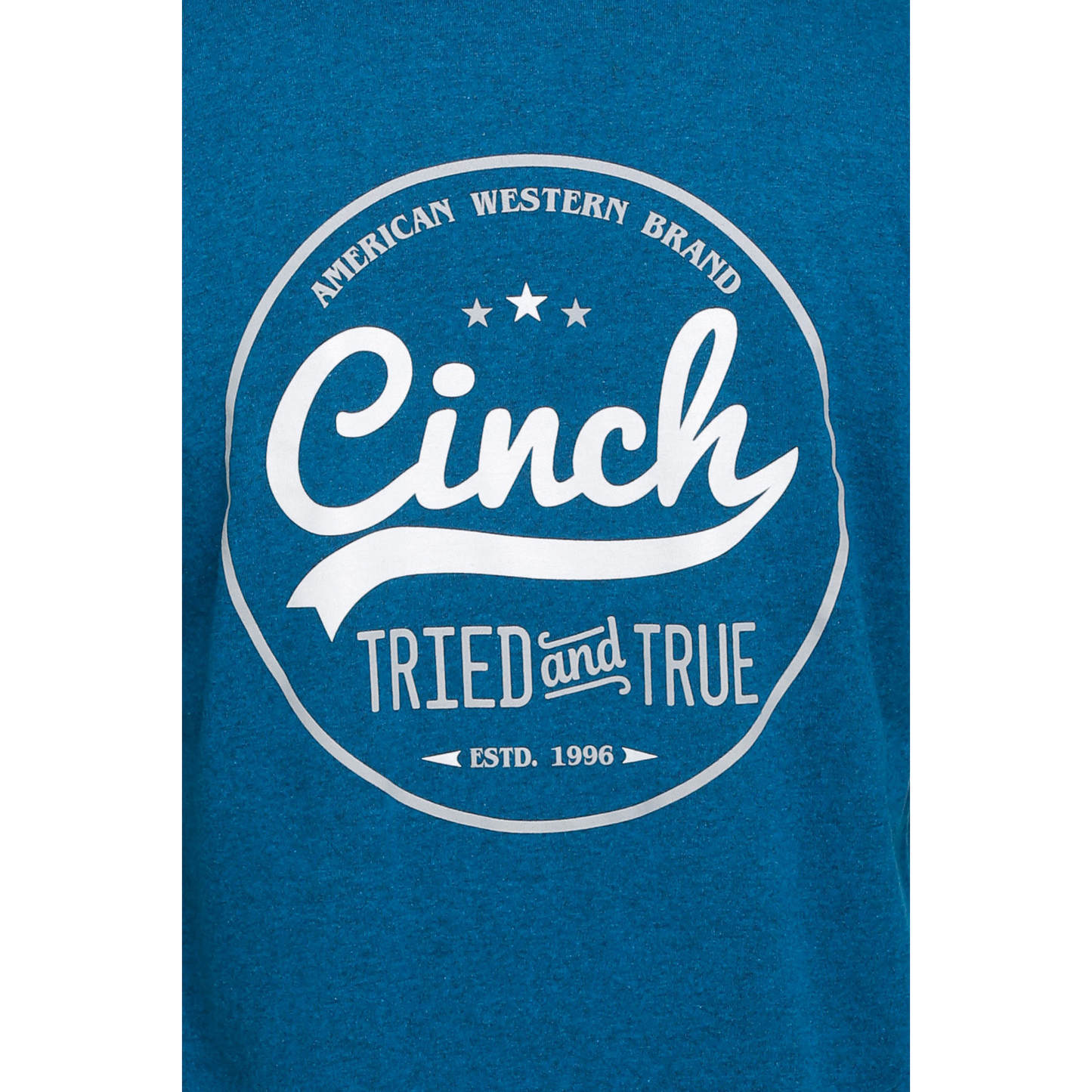 Cinch® Men's Teal Logo Short Sleeve T-Shirt MTT1690482