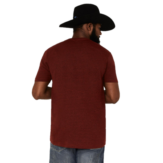 Cinch® Men's Red Western Graphic T-Shirt MTT1690515