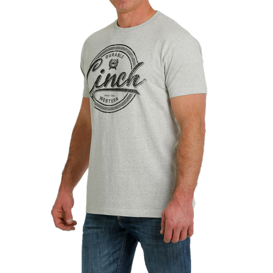 Cinch® Men's Heather Grey Logo T-Shirt MTT1690562
