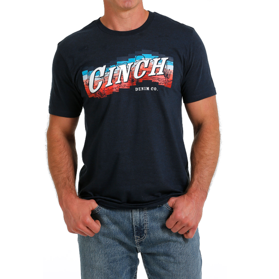 Cinch® Men's Western Navy Heather T-Shirt MTT1690567