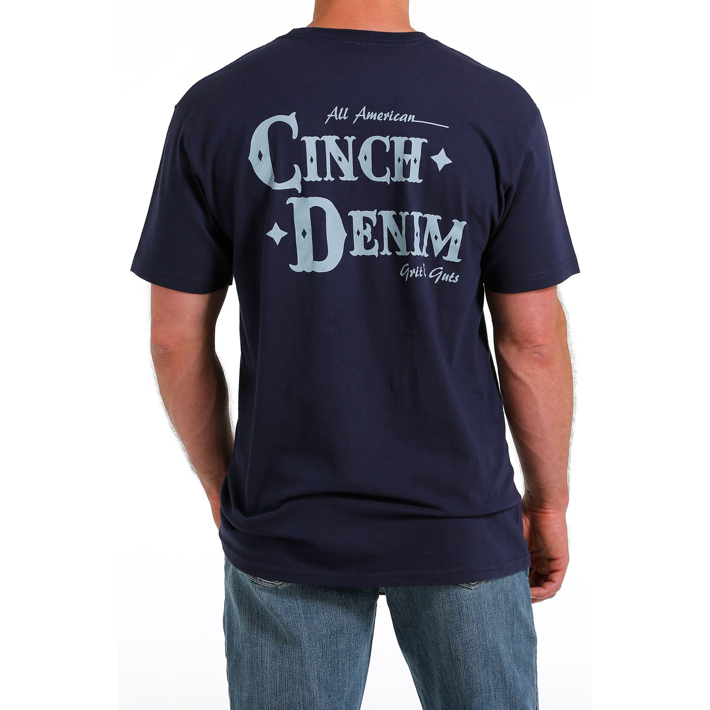 Cinch Men's Navy All American Graphic T-Shirt MTT1690579