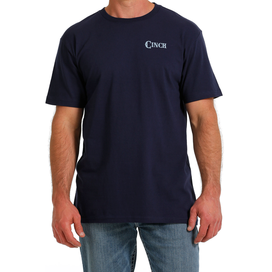 Cinch Men's Navy All American Graphic T-Shirt MTT1690579