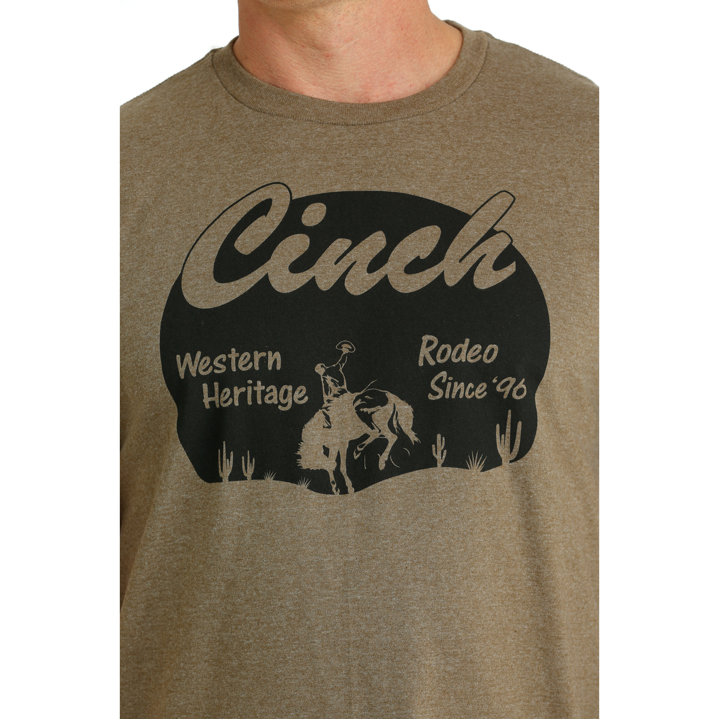 Cinch Men's Brown Western Heritage Graphic T-Shirt MTT1690597